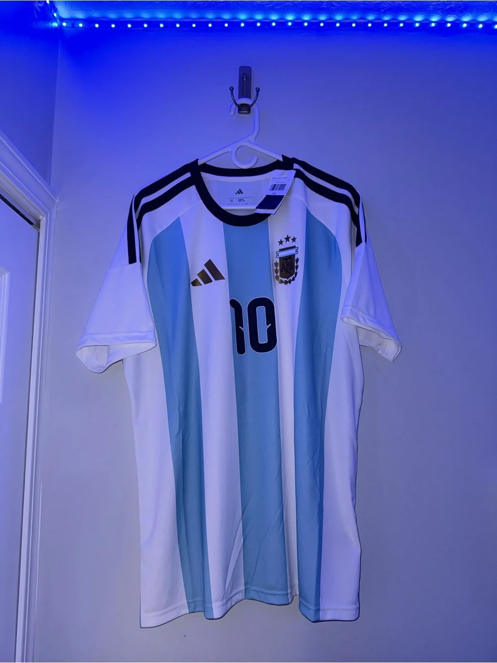 adidas Messi #10 Argentina 2026 Home Fan Jersey Size XL
